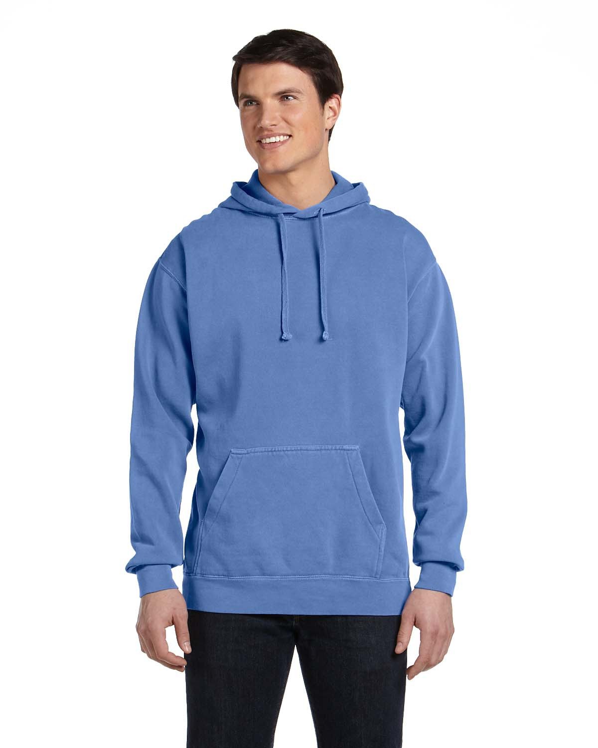 London Sweater, Comfort Colors® Brand Hooded Sweatshirt, London
