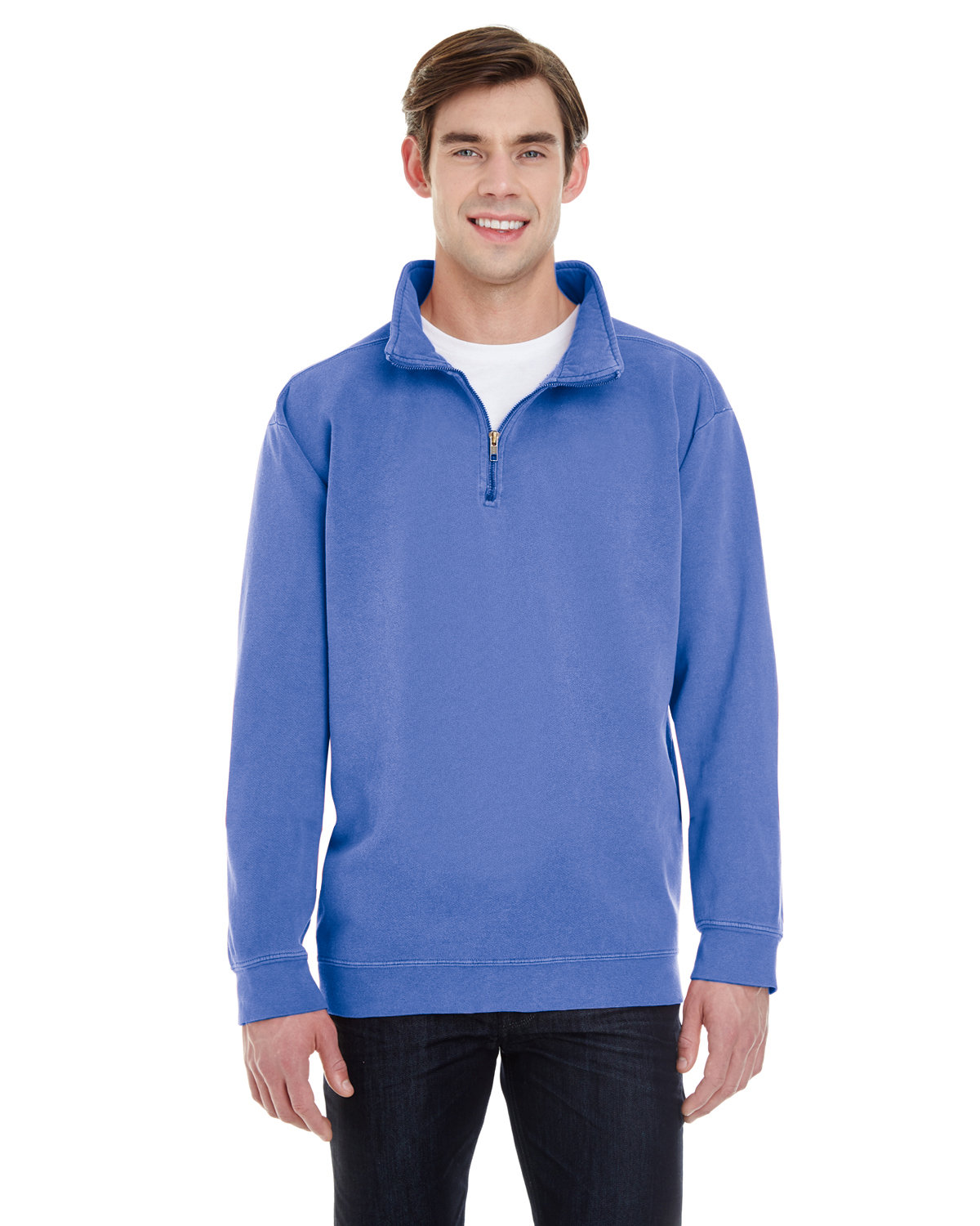 Comfort Colors Adult Quarter-Zip Sweatshirt | alphabroder