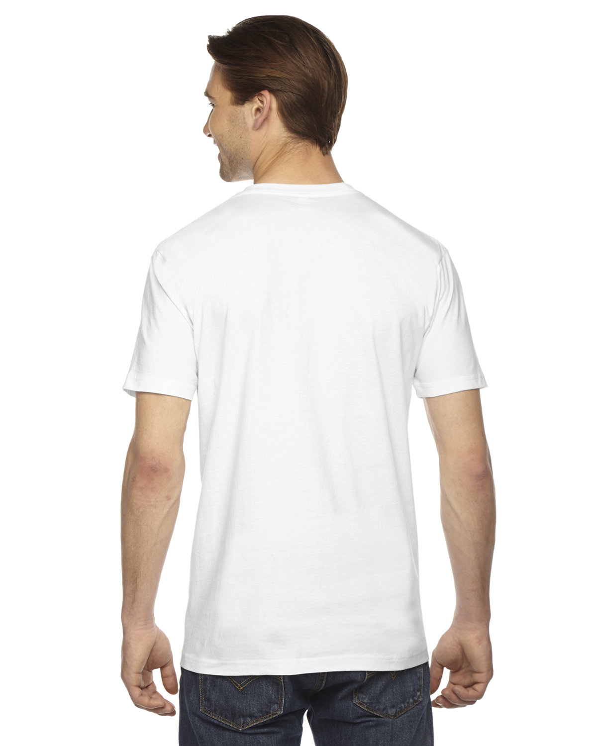 American Apparel Unisex Fine Jersey Short-Sleeve T-Shirt | US Generic ...