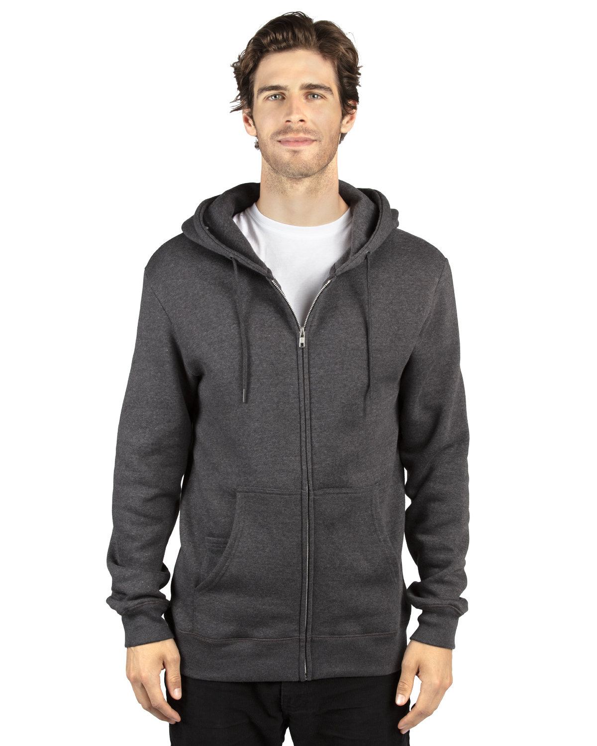 Threadfast Apparel Unisex Ultimate Fleece Full-Zip Hooded Sweatshirt ...