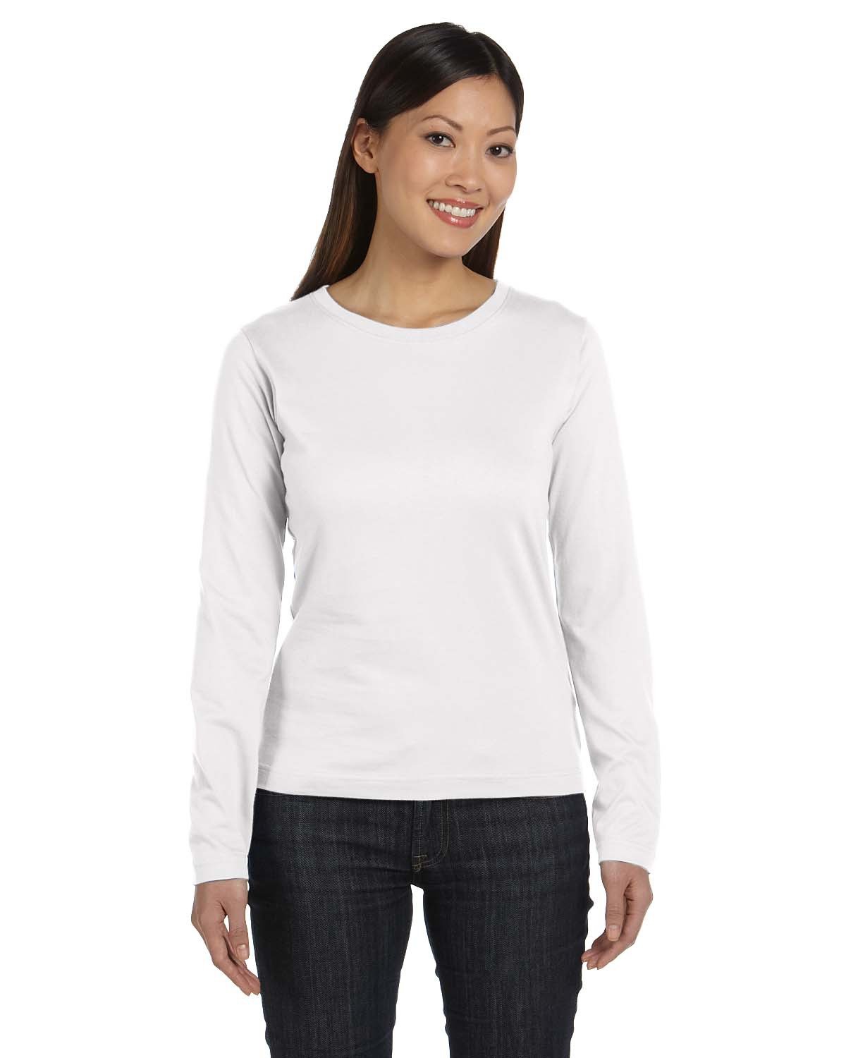 LAT Ladies' Premium Jersey Long-Sleeve T-Shirt