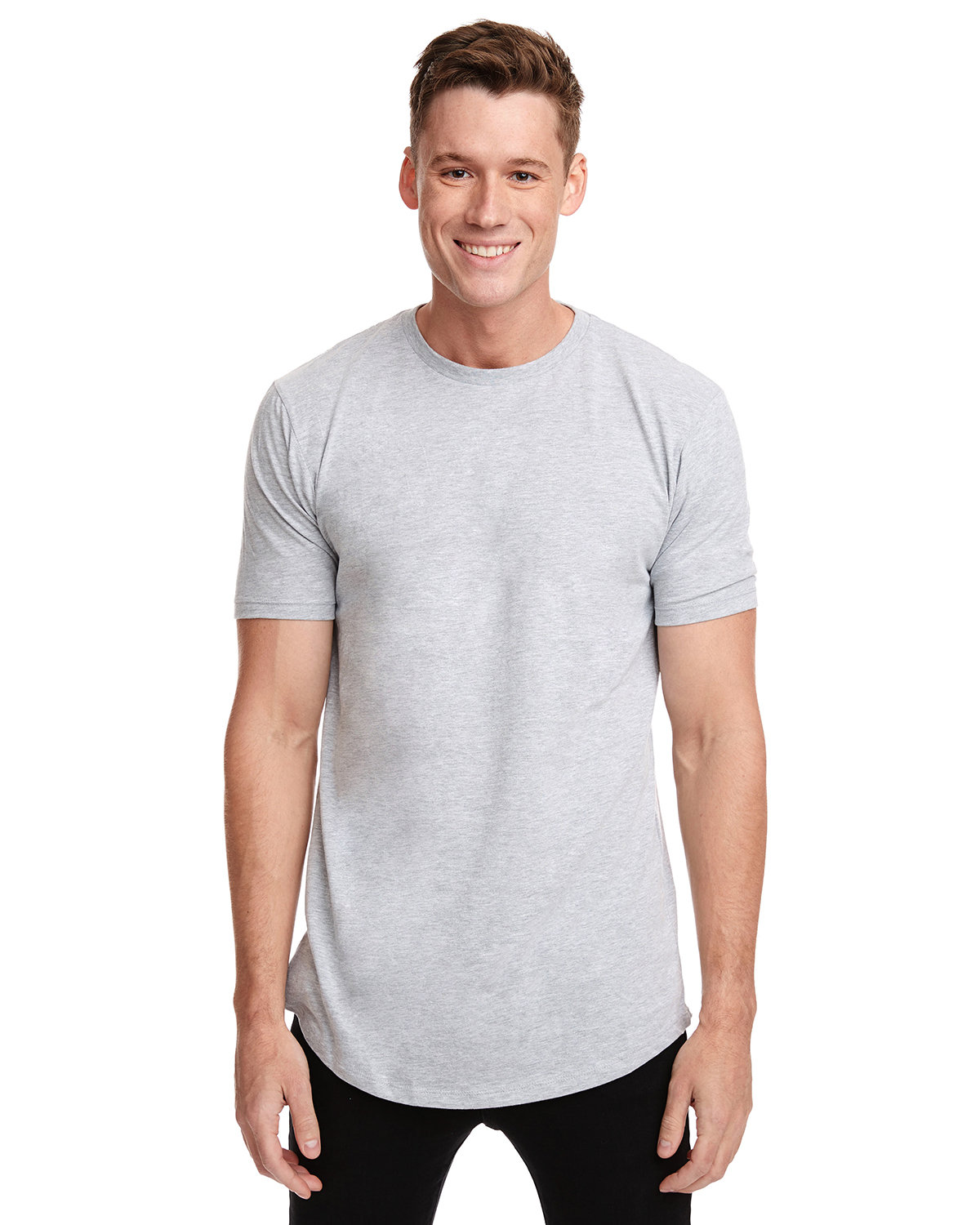 Heather Grey T-Shirt for Men – Cutton Garments