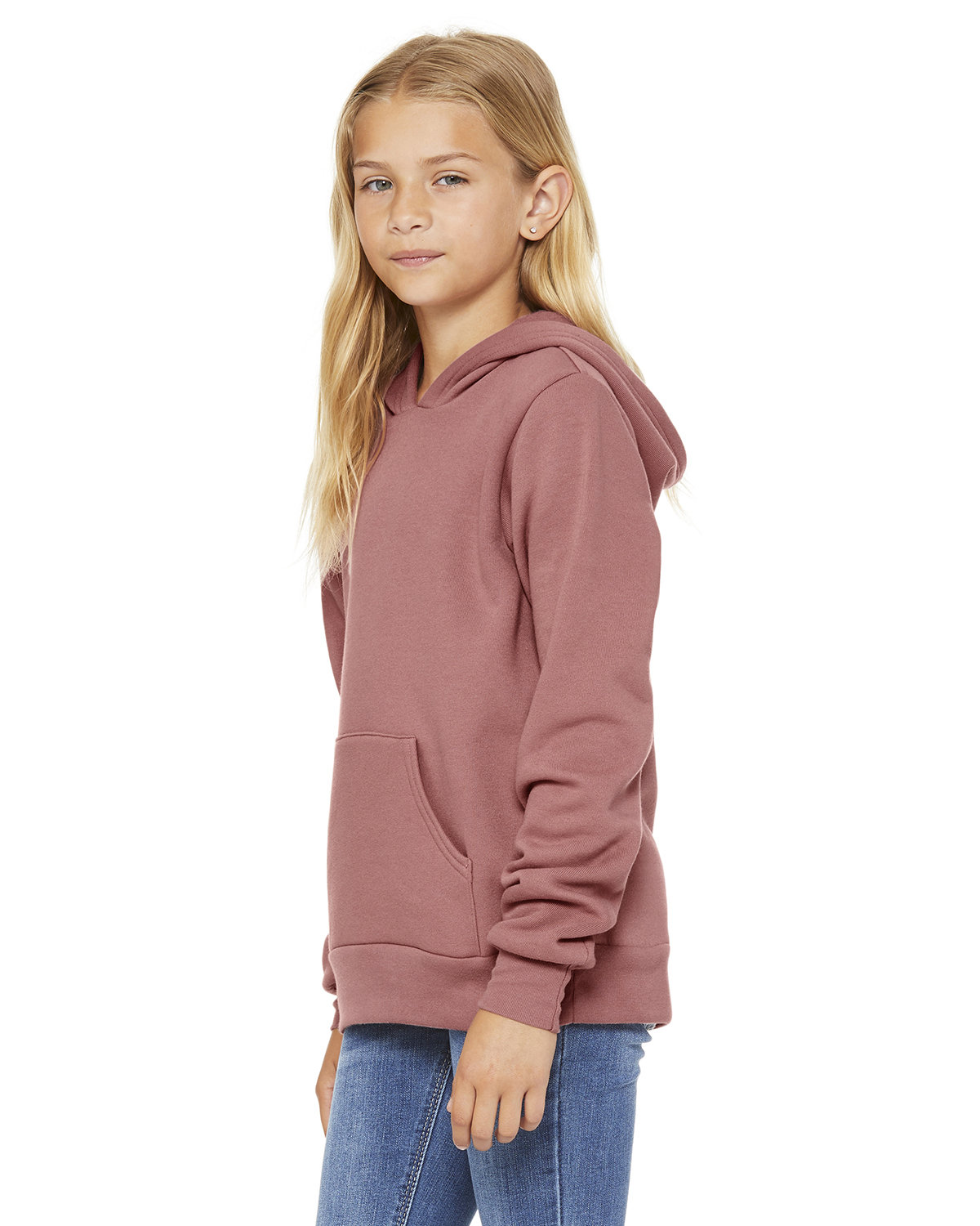 Bella + Canvas Youth Sponge Fleece Pullover Hooded Sweatshirt | US ...