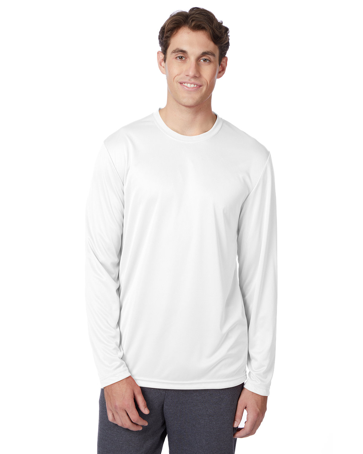 Hanes Adult Cool DRI® with FreshIQ Long-Sleeve Performance T-Shirt 