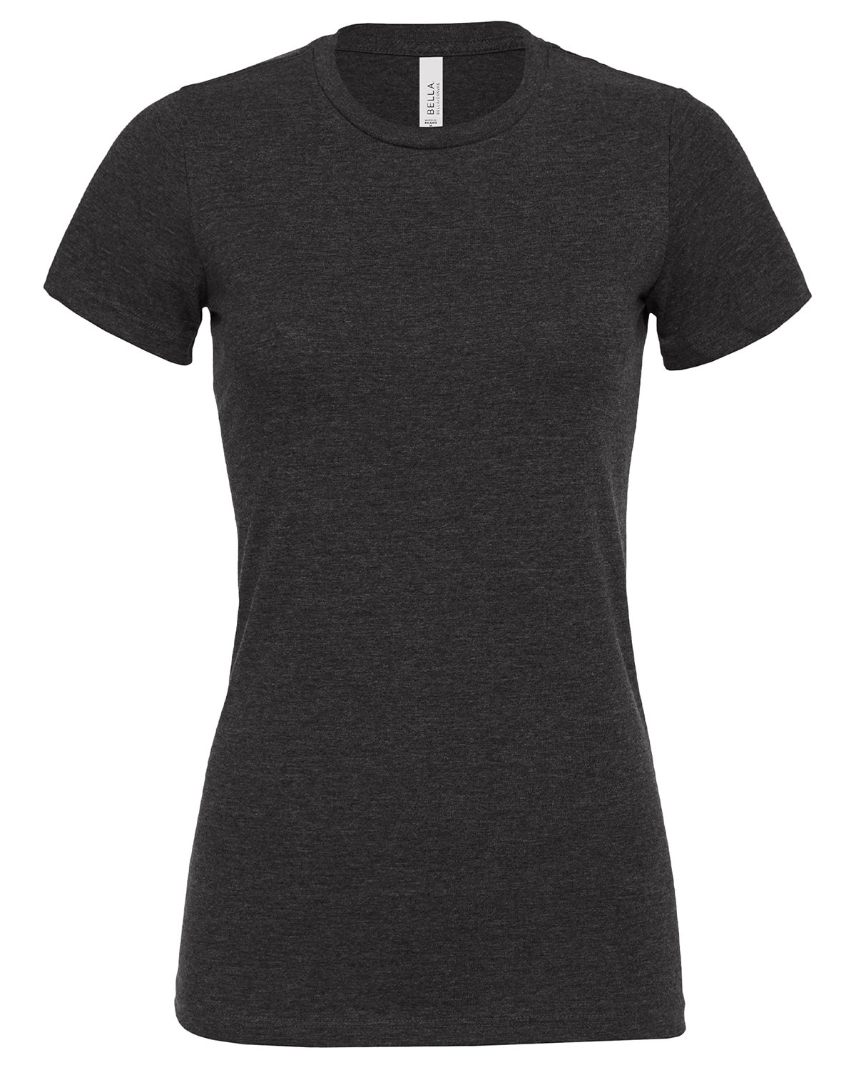 Short-Sleeve CVC alphabroder | Canvas Heather Bella T-Shirt Ladies\' Relaxed +