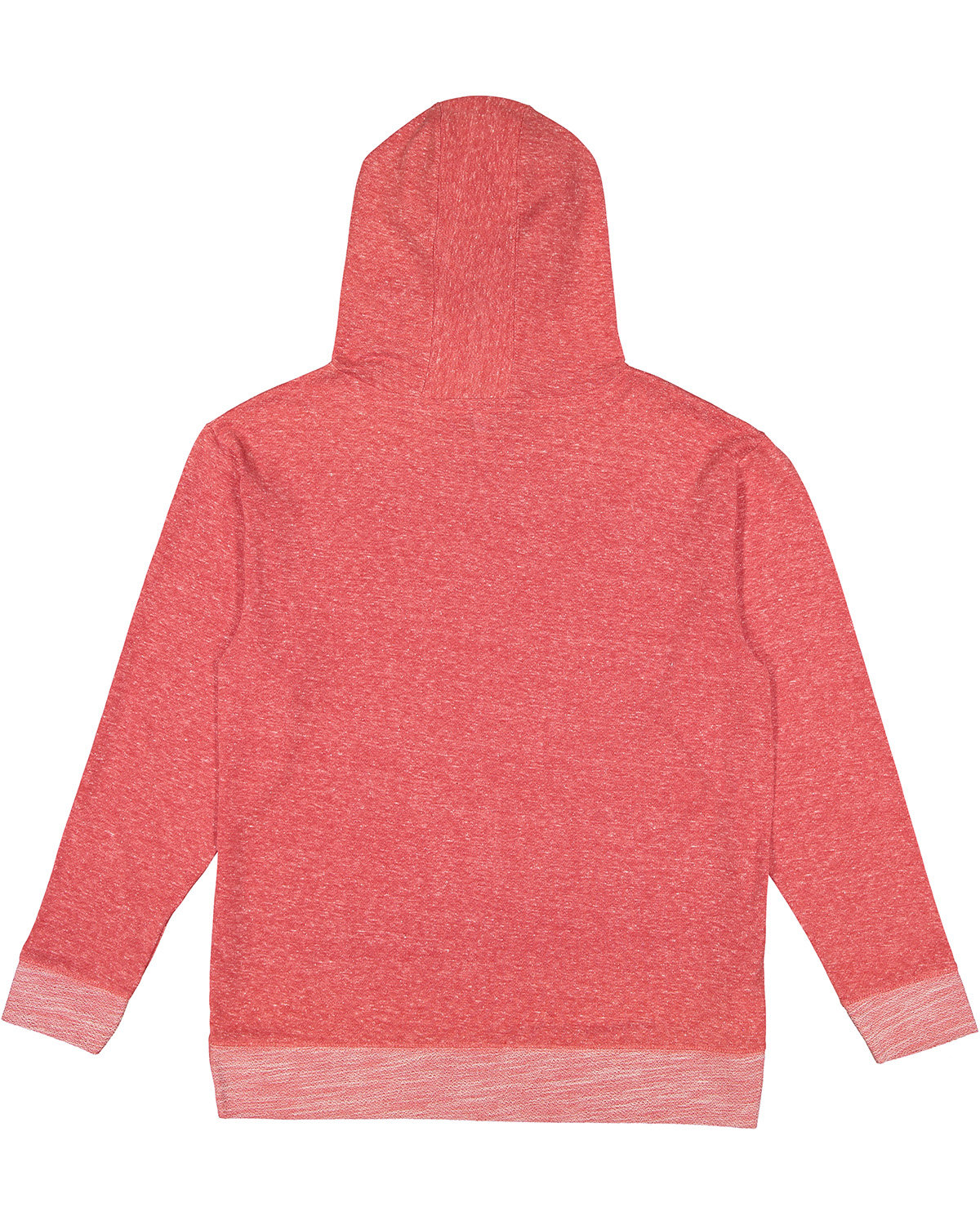 Purple Brand French Terry Pullover Hoodie in Red