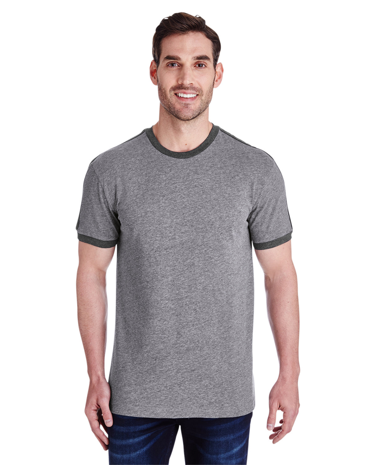 LAT Men's Retro Ringer T-Shirt |