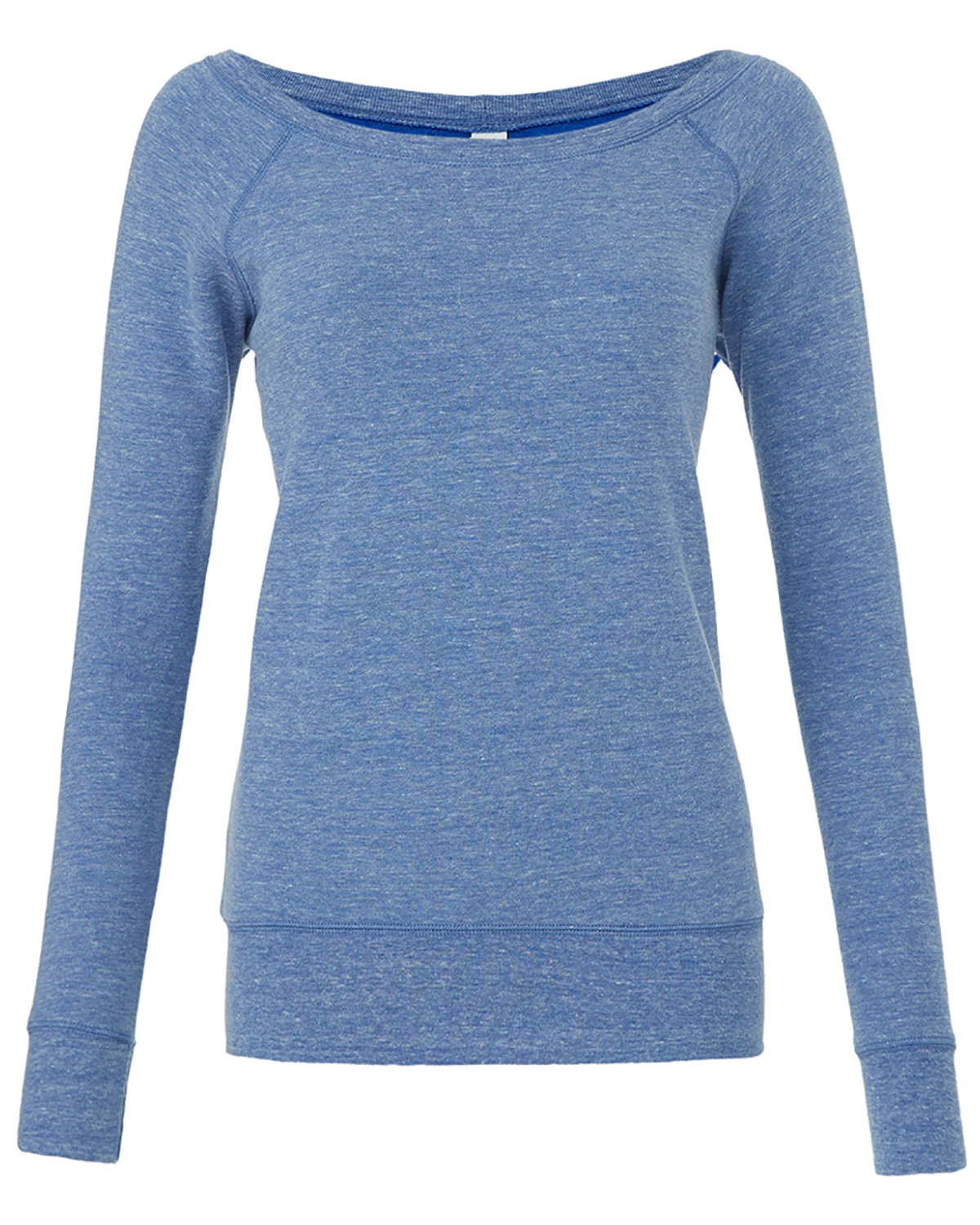 Bella + Canvas Ladies' Sponge Fleece Wide Neck Sweatshirt | alphabroder