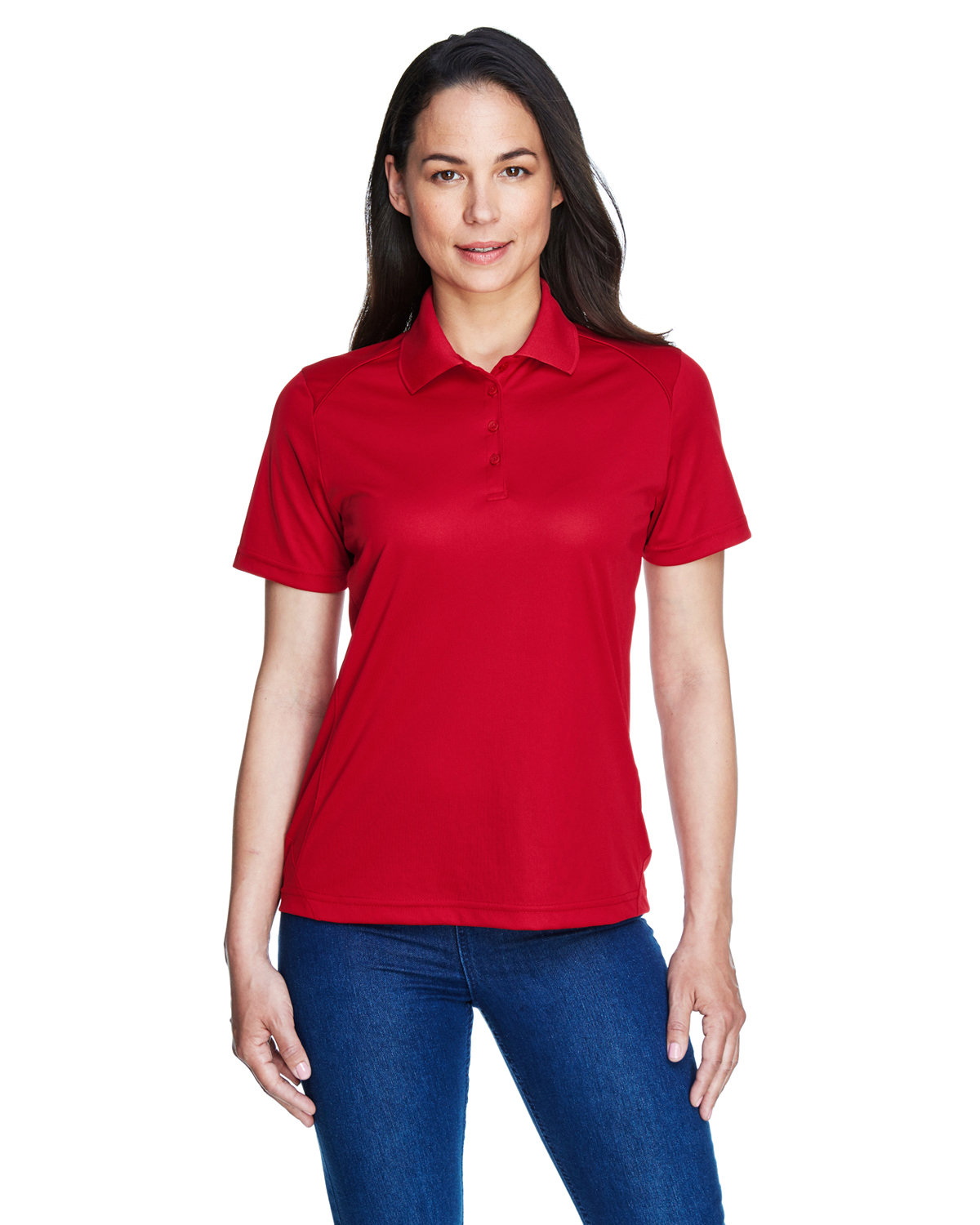 Extreme Ladies' Eperformance™ Shield Snag Protection Short-Sleeve Polo |  alphabroder