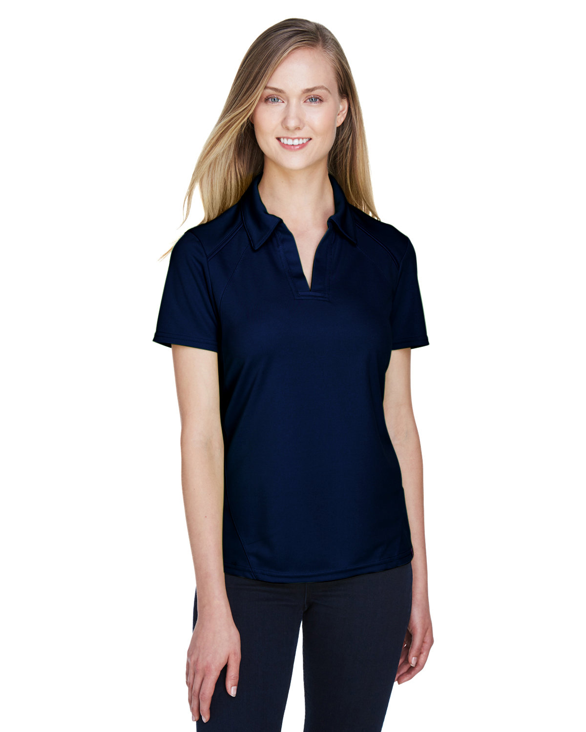 North End Ladies\' Recycled Polyester Polo | alphabroder Performance Piqué