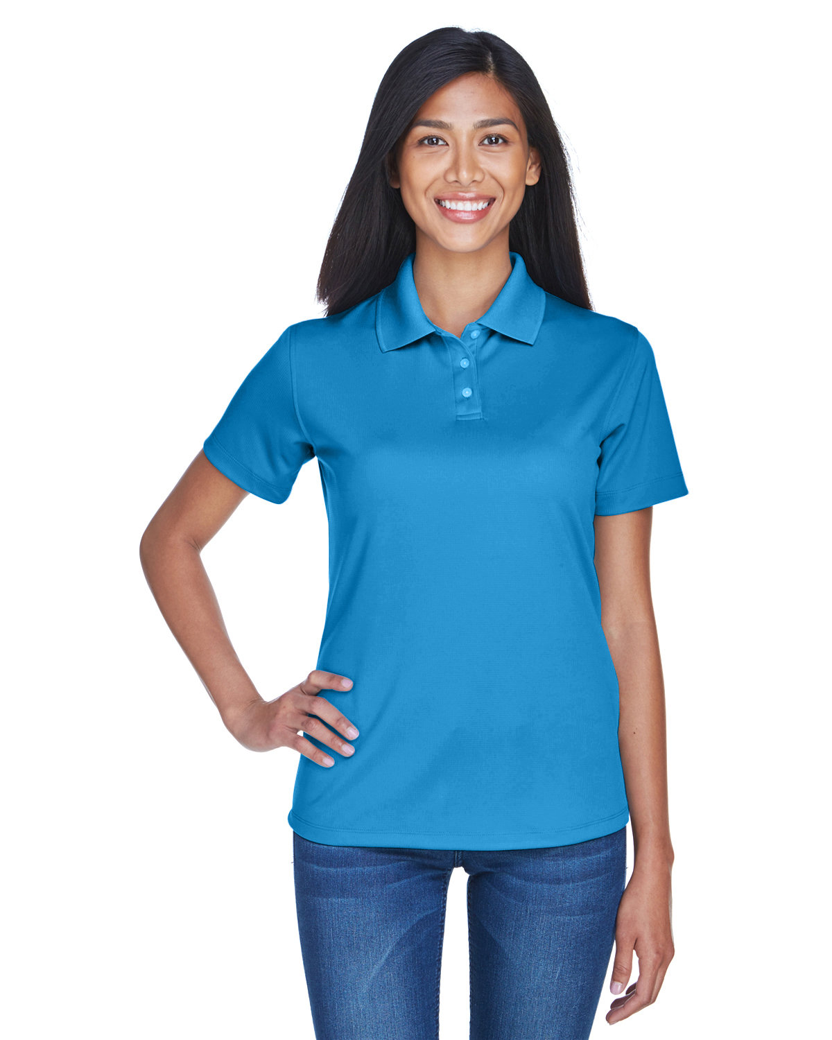 UltraClub Ladies\' Cool & Dry Stain-Release Performance Polo | alphabroder