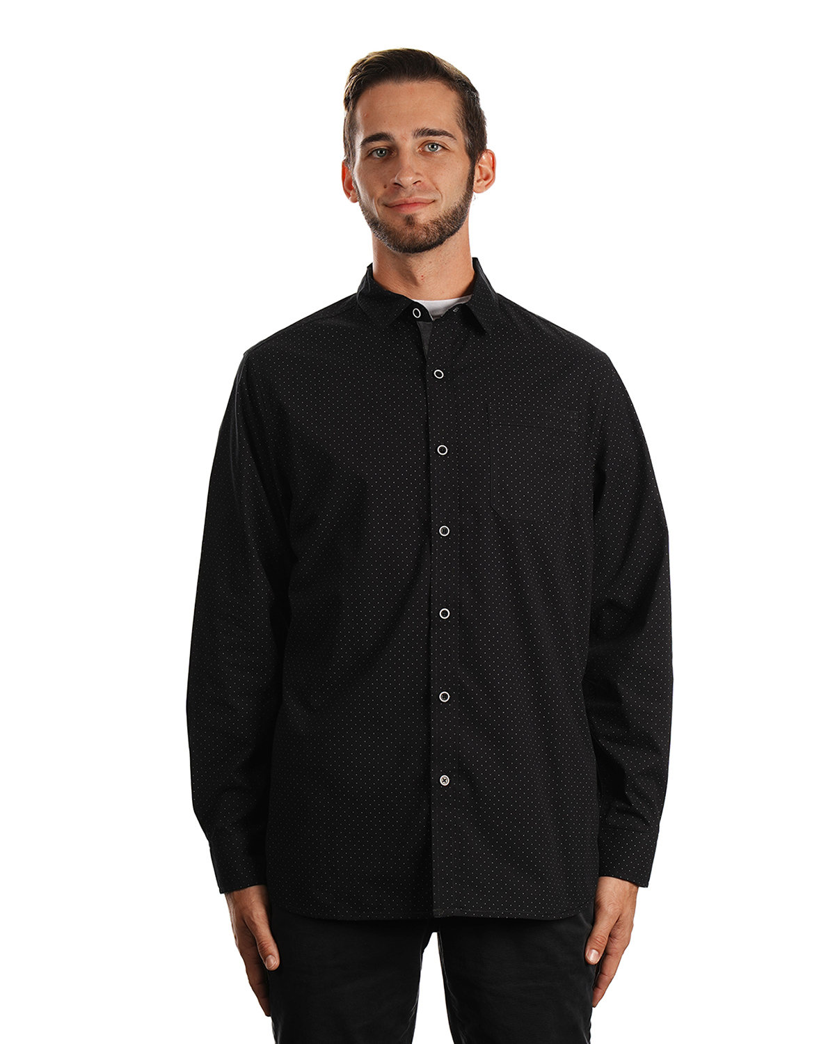 Burnside Men's Peached Poplin Woven Shirt | alphabroder