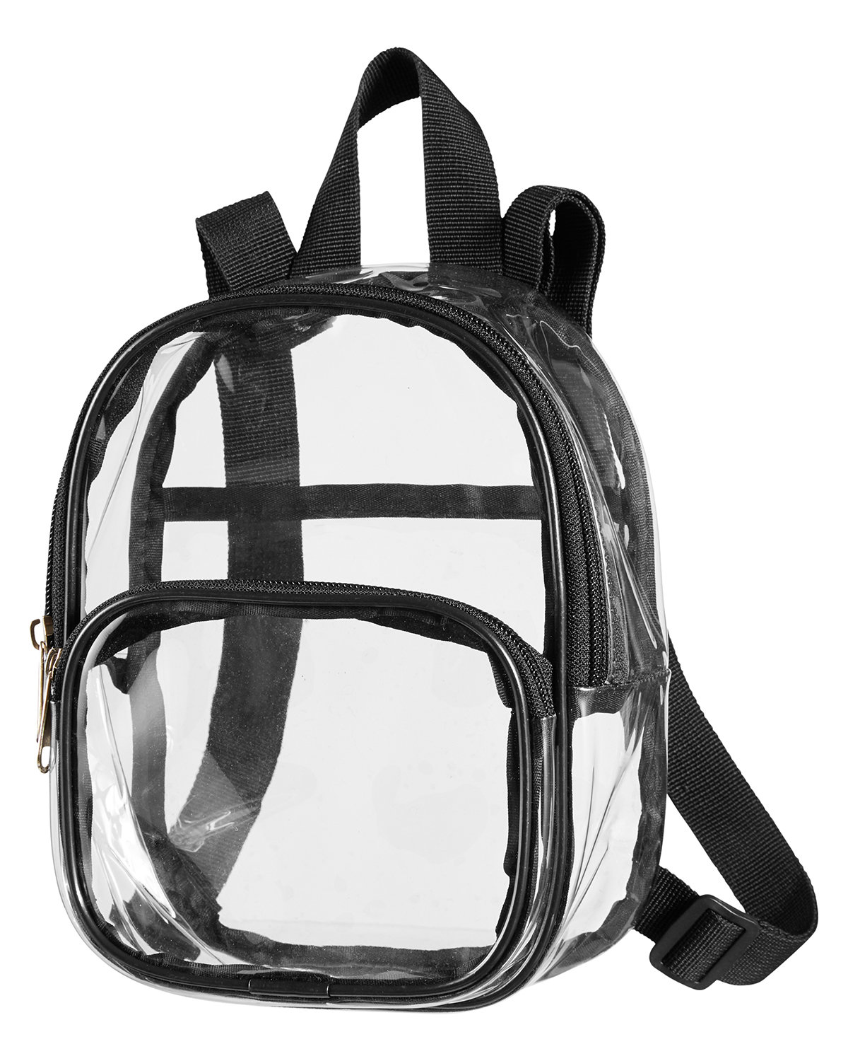 BAGedge Unisex Clear PVC Mini Backpack | alphabroder