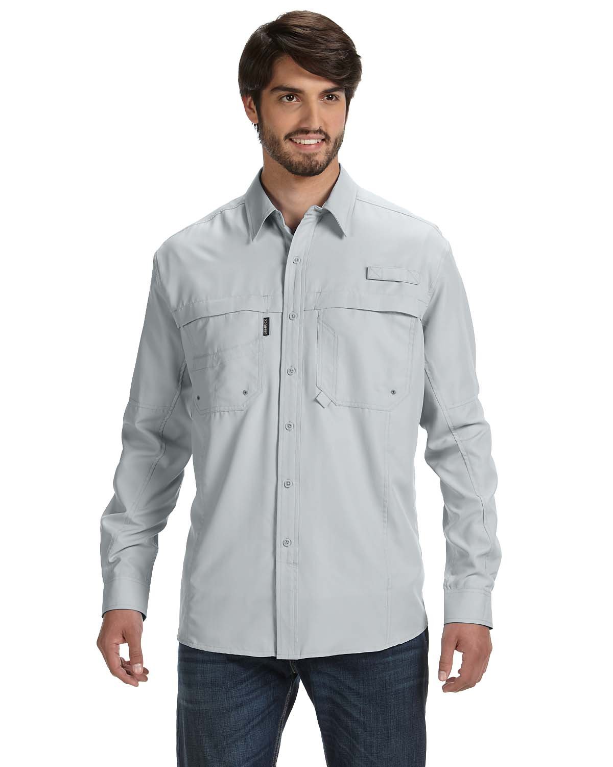 Dri Duck Men's 100% polyester Long-Sleeve Fishing Shirt | alphabroder