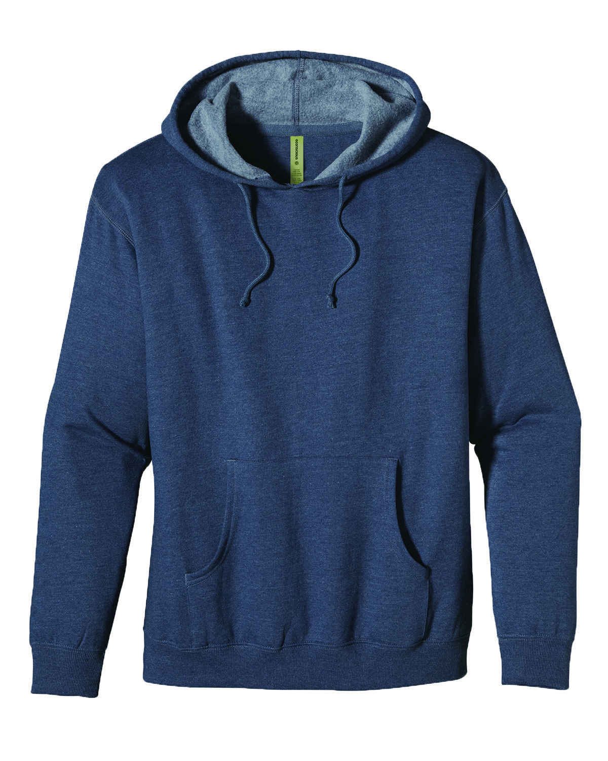 econscious Unisex Heathered Fleece Pullover Hooded Sweatshirt | alphabroder