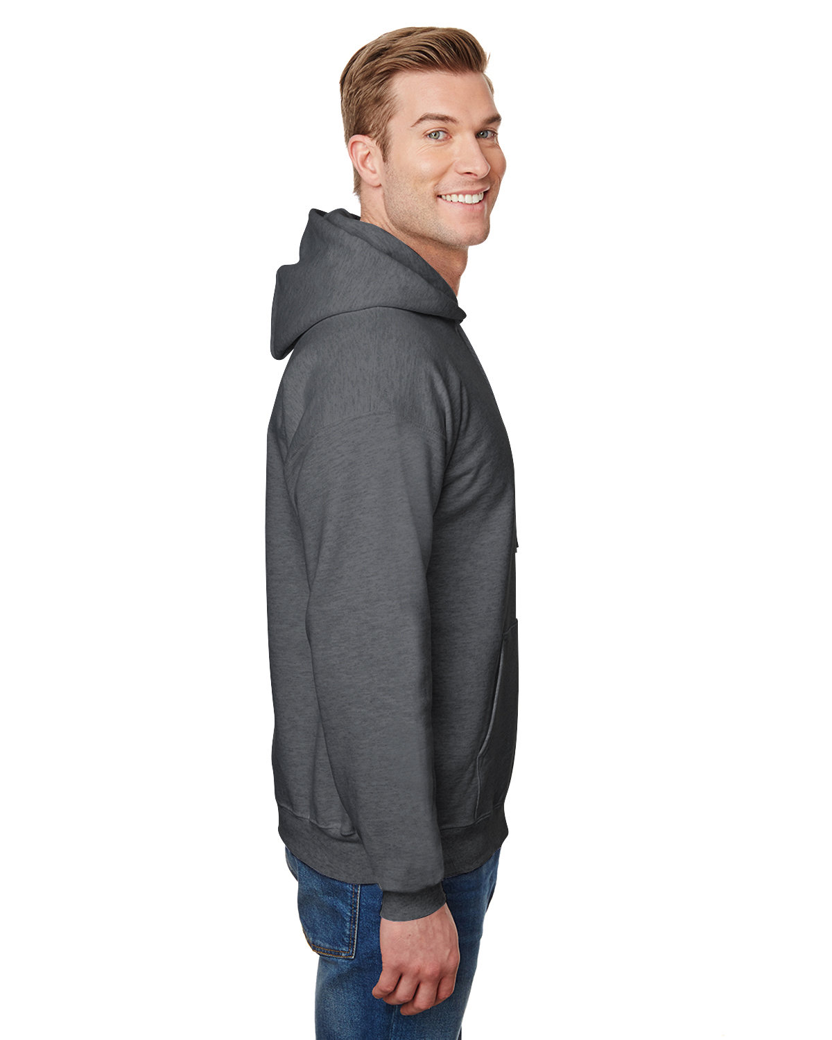 Hanes Adult 9.7 oz. Ultimate Cotton® 90/10 Pullover Hooded Sweatshirt ...