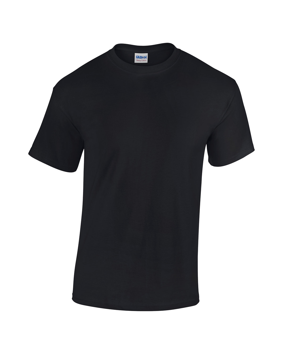 T-shirt à manches courtes et col ras du cou Gildan G500 pour hommes - NOIR