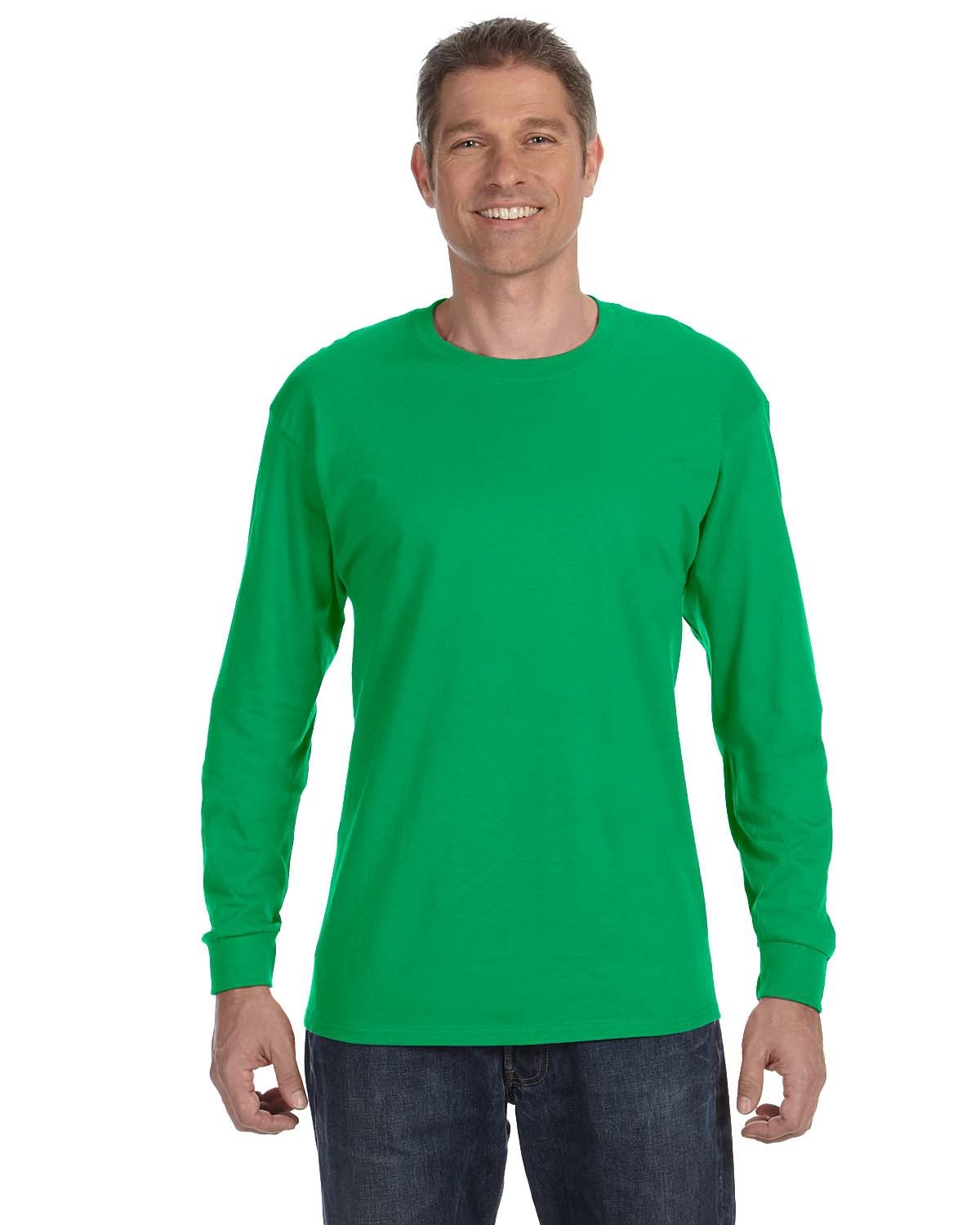 Adult Long Sleeve T-Shirt, Round-neck