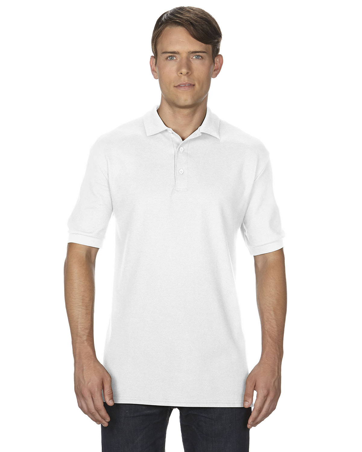 Gildan Adult Premium Cotton® Double Piqué Polo | alphabroder