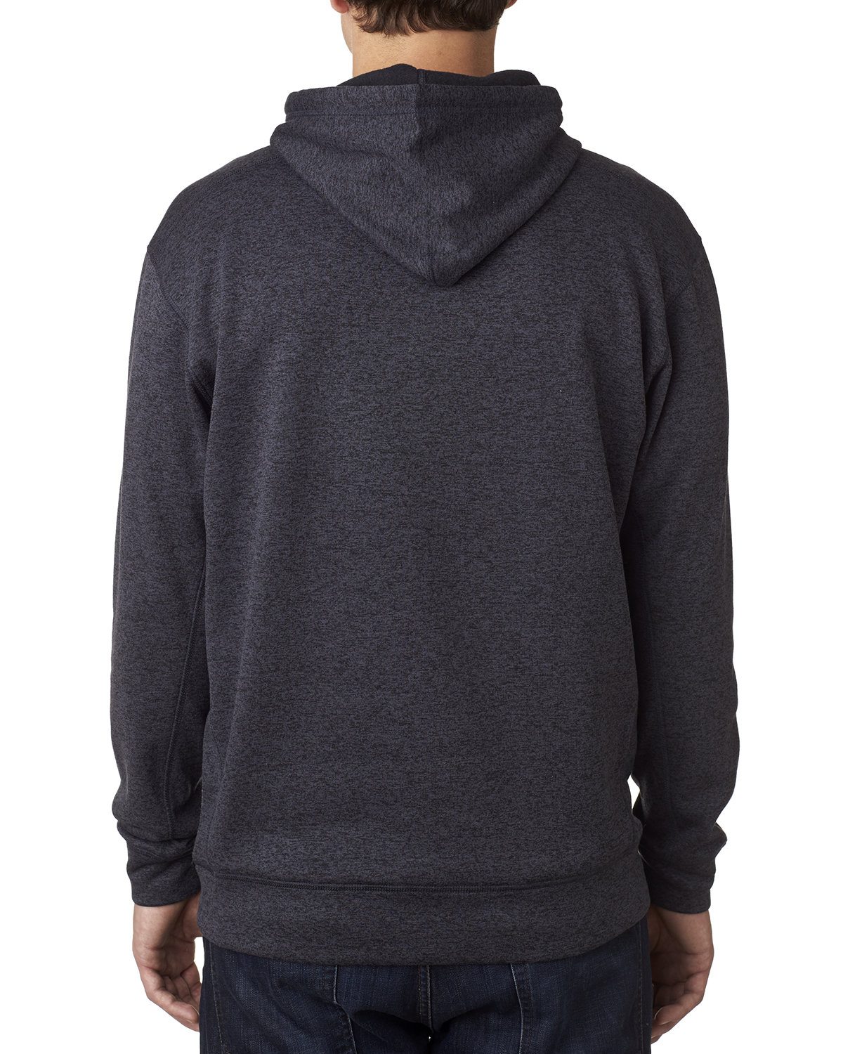 J America Adult Cosmic Poly Fleece Hooded Sweatshirt | alphabroder