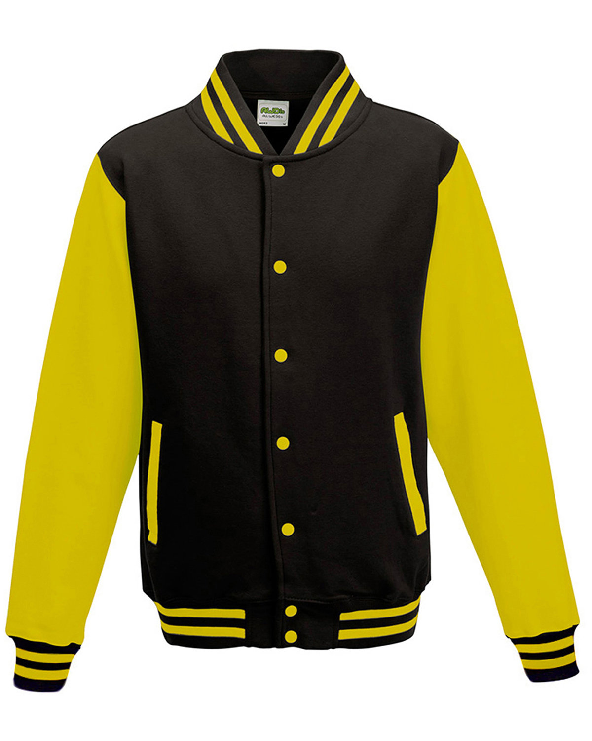 Norf Varsity Jacket (Yellow, Black)