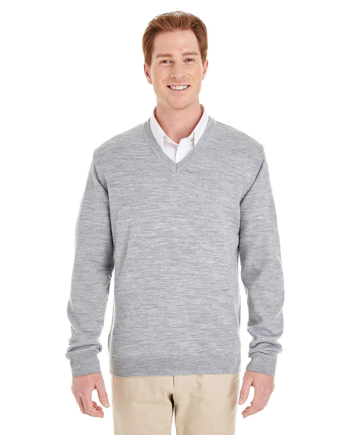 Harriton Men's Pilbloc™ V-Neck Sweater | alphabroder