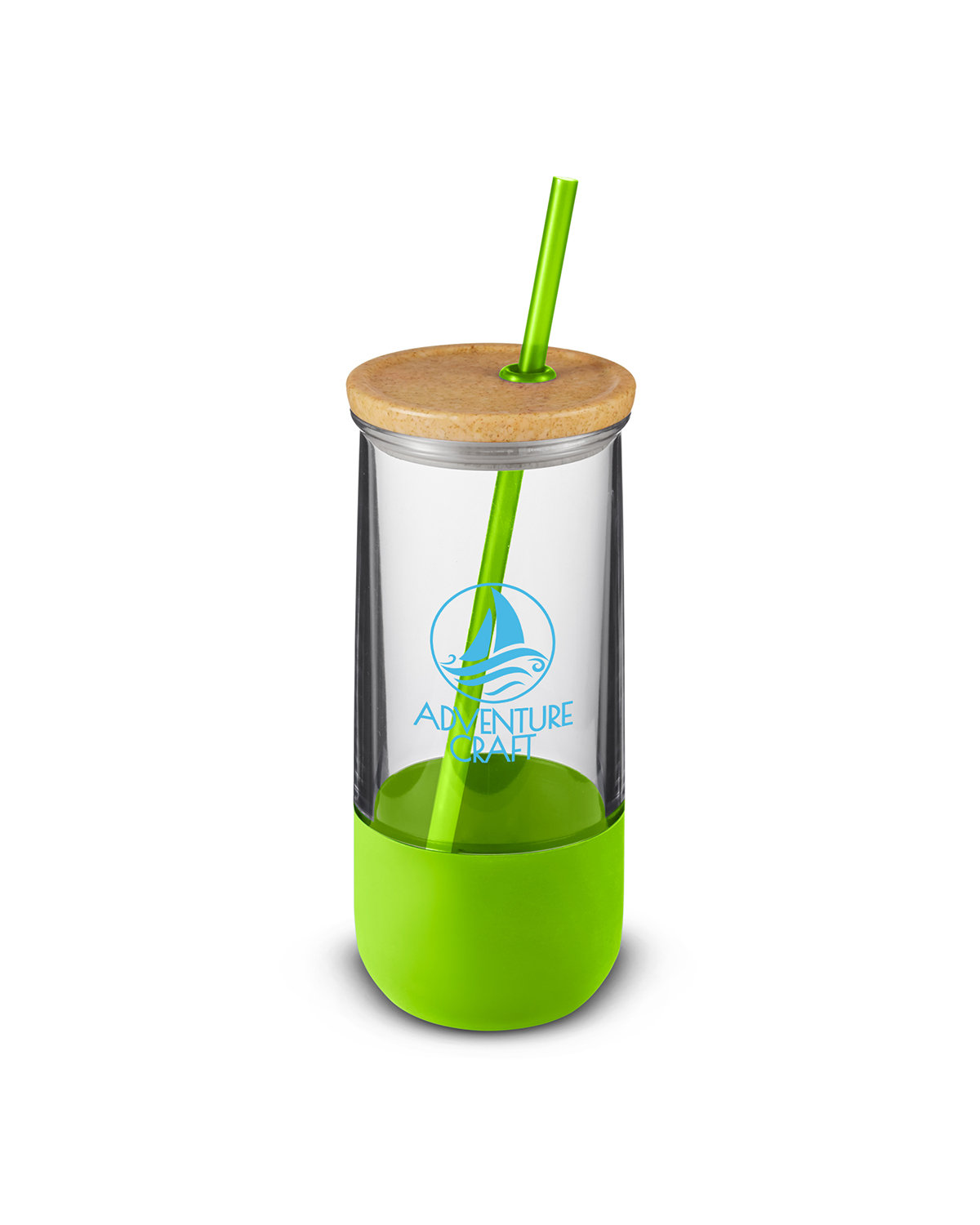 Prime Line 20oz Vivify Straw Tumbler With Silicone Grip | Alphabroder