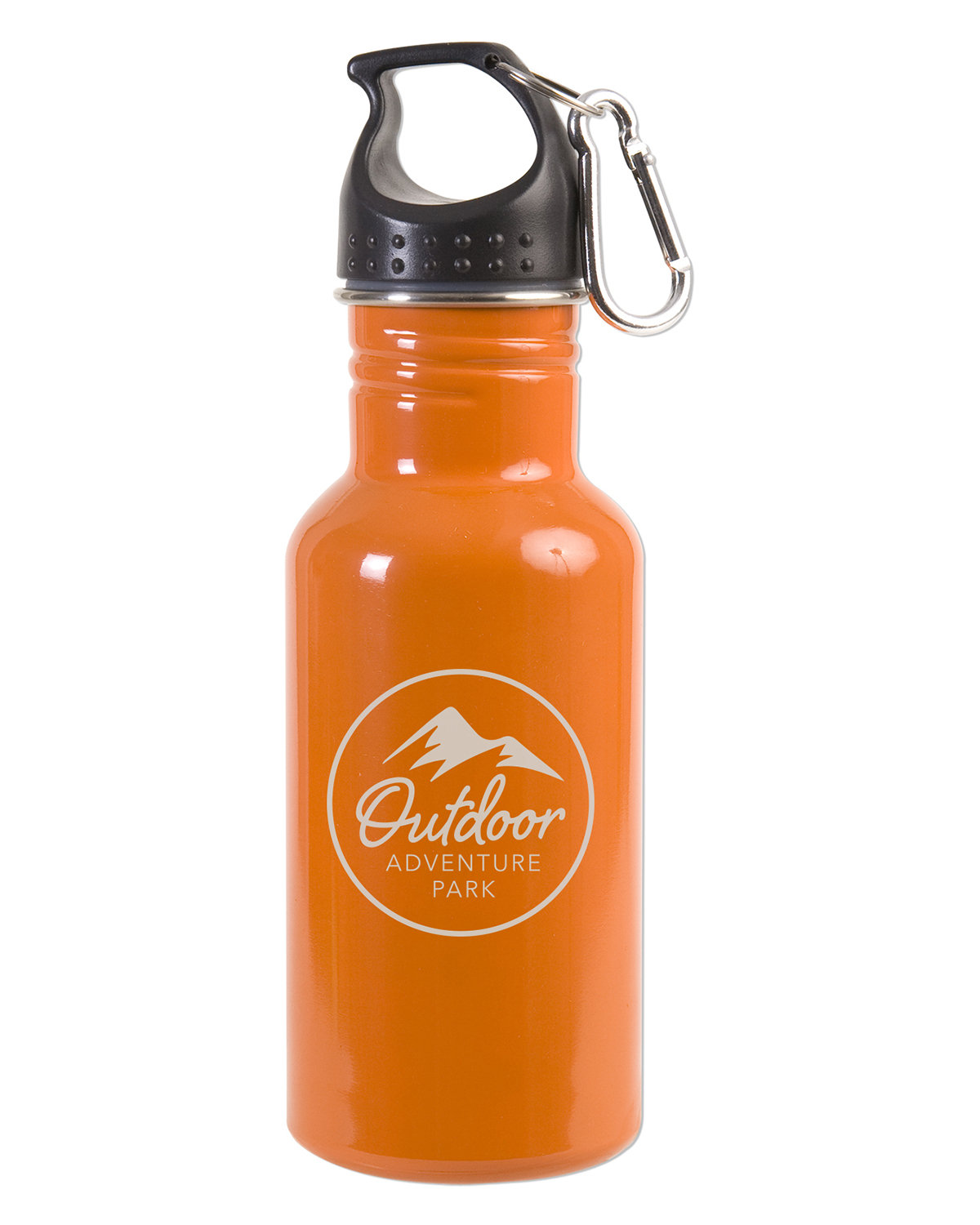 WIDE MOUTH 500 ml (17 oz.) STAINLESS STEEL WATER BOTTLE