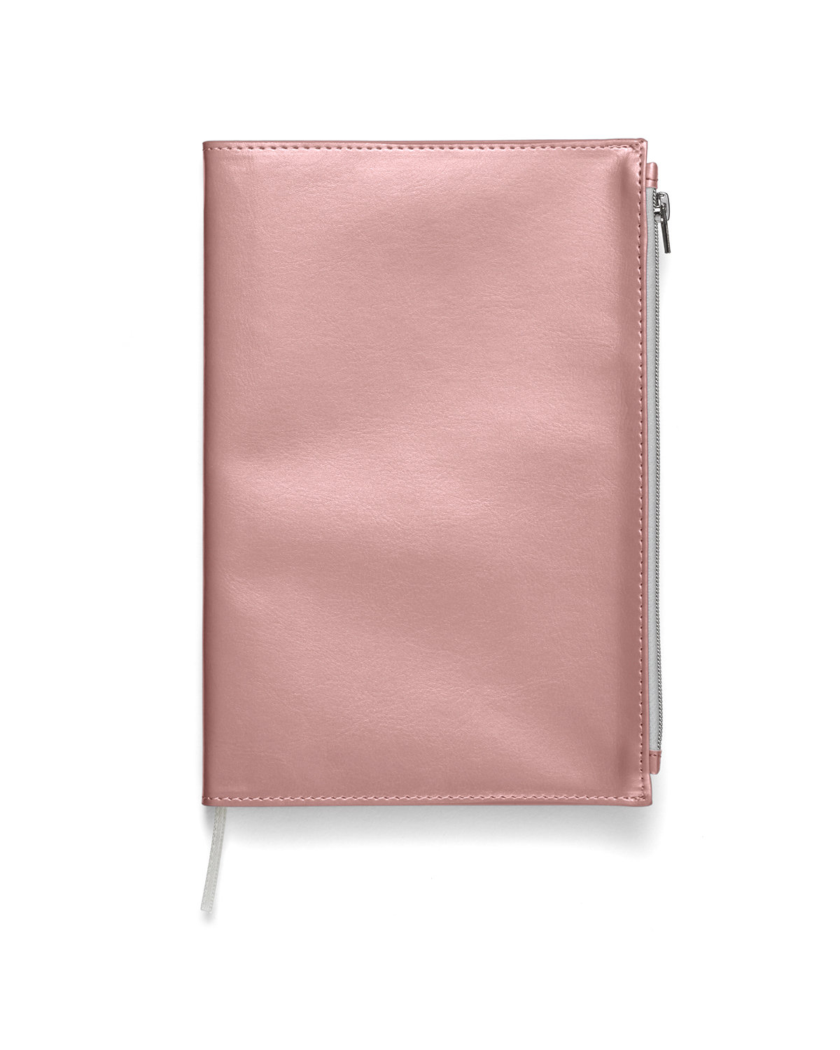 Prime Line Softbound Metallic Foundry Journal With Zipper Pocket ...