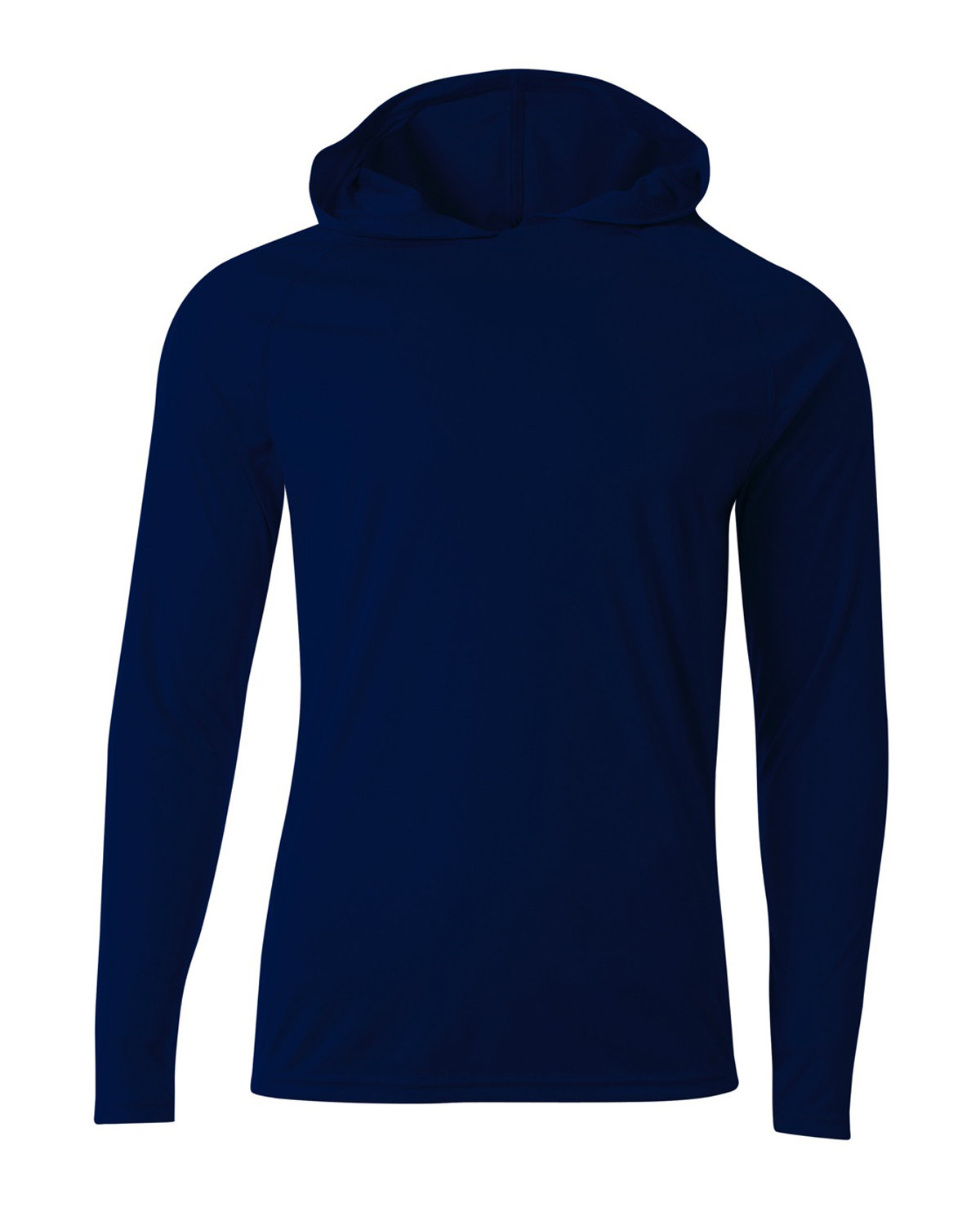 A4 Youth Long Sleeve Hooded T-Shirt | alphabroder