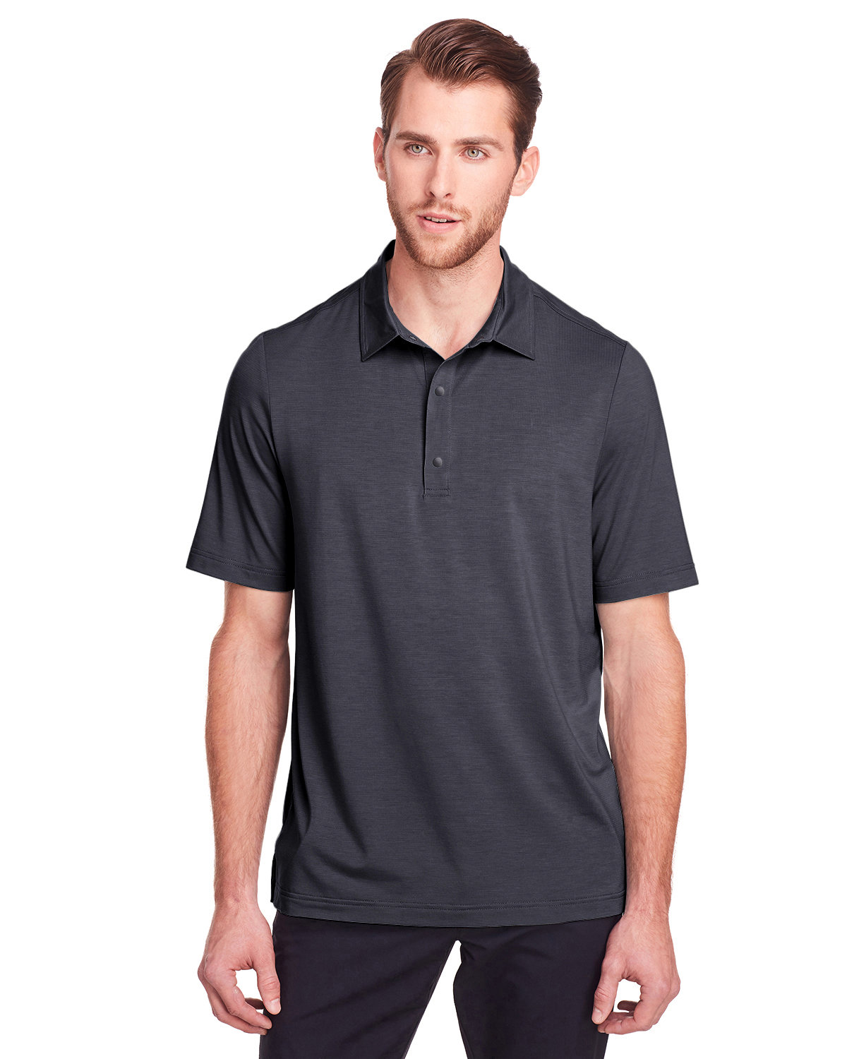 North End Men\'s JAQ Snap-Up Stretch Performance Polo | alphabroder