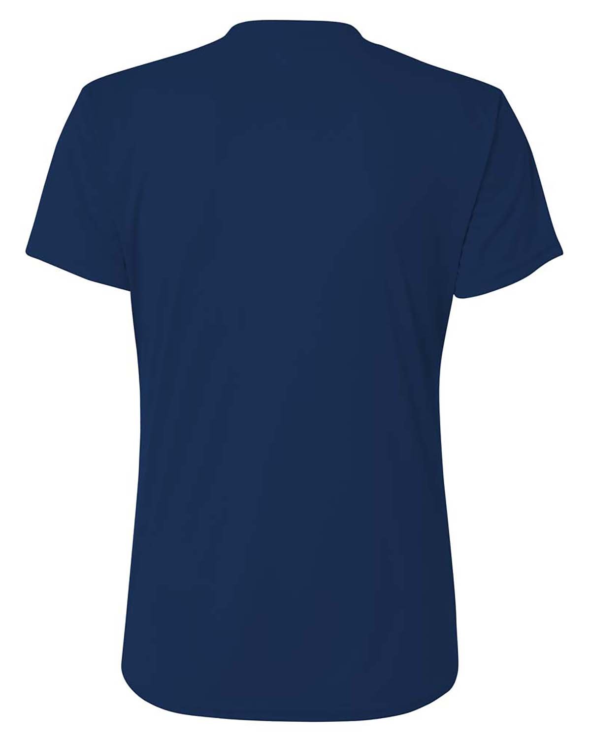 A4 Ladies' Tek 2-Button Henley Shirt | alphabroder