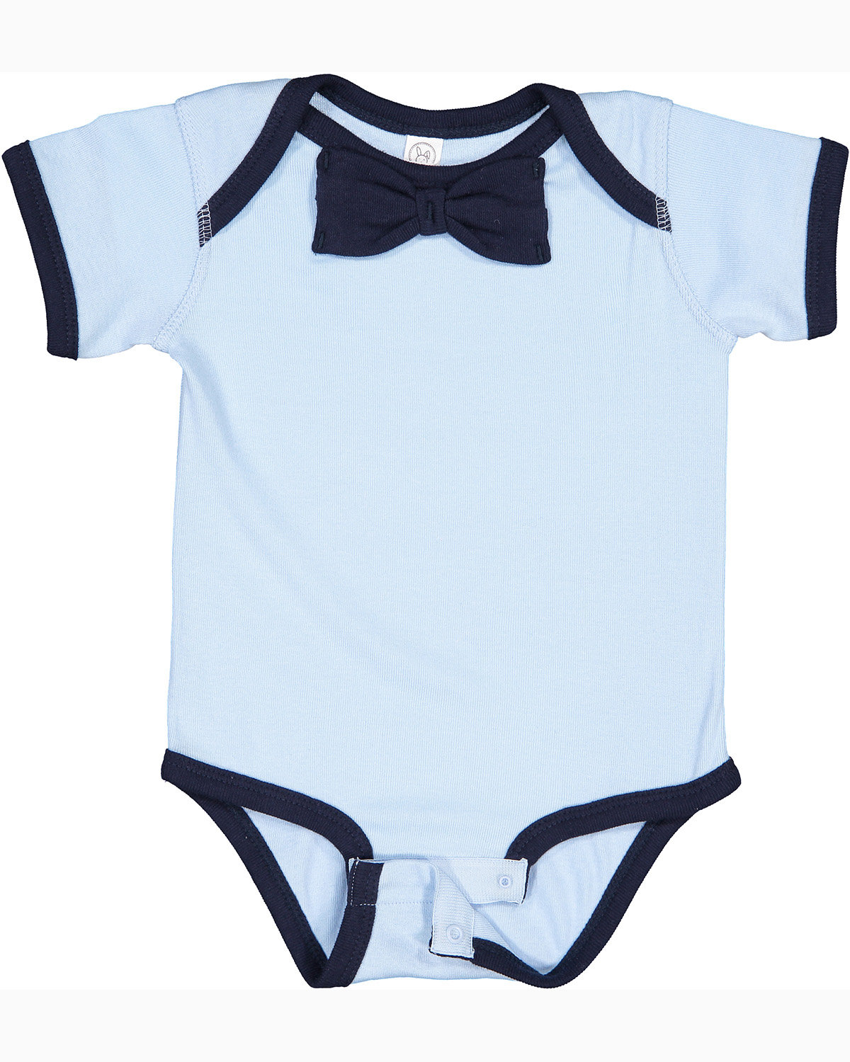 Rabbit Skins Infant Baby Rib Bow Tie Bodysuit | Alphabroder