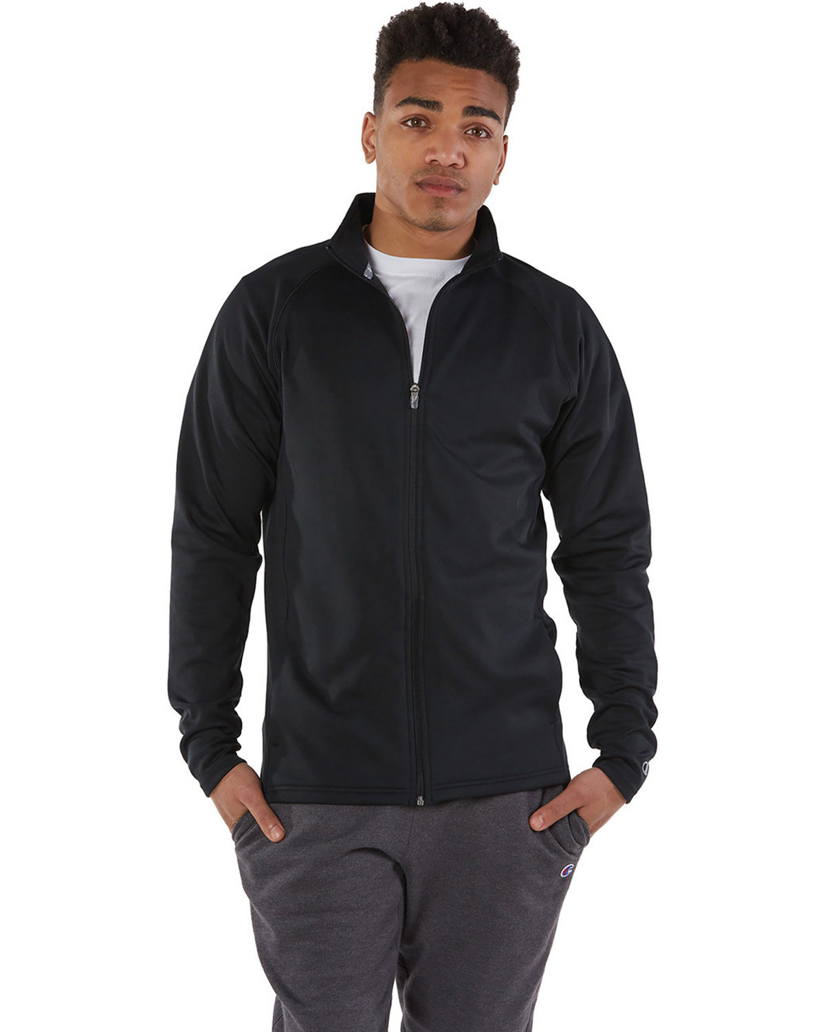 champion performance full zip jacket