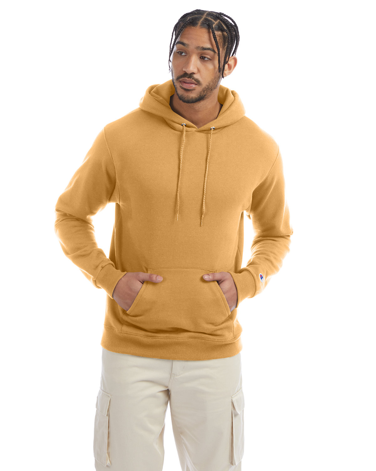 Champion Adult Powerblend® Pullover Hooded Sweatshirt | alphabroder