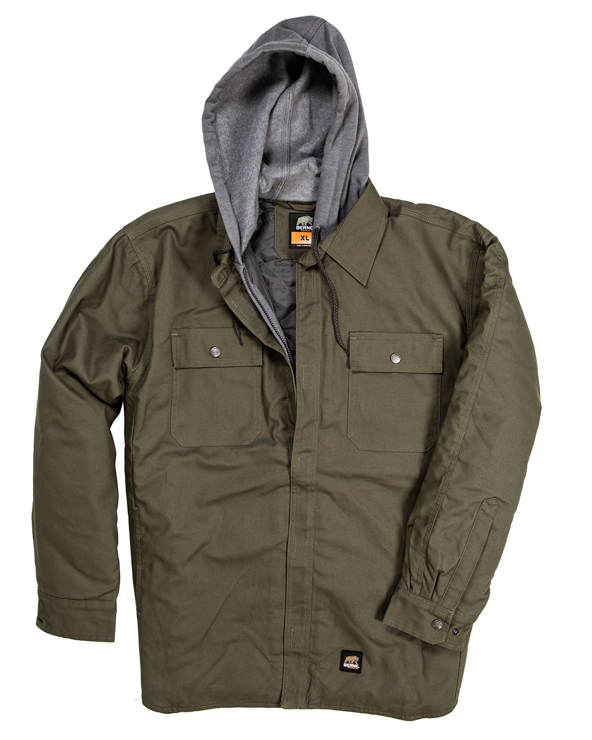 Berne Men's Tall Caster Shirt Jacket | alphabroder