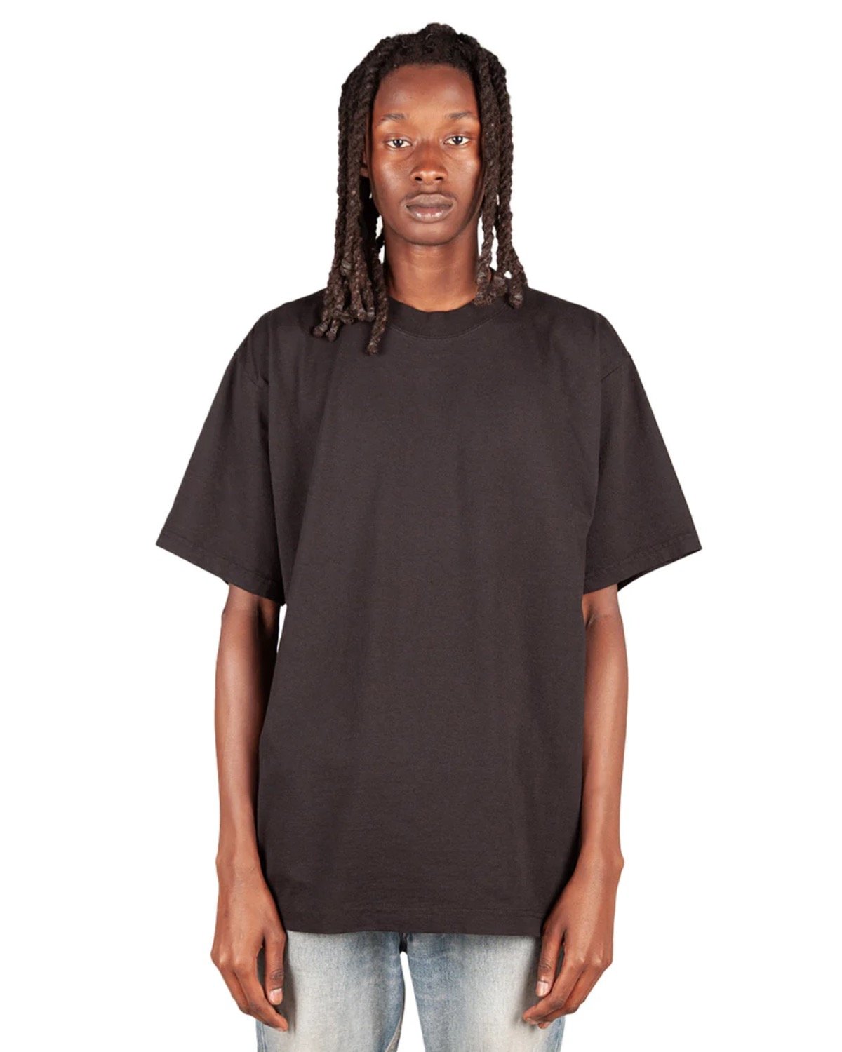 Shaka Wear Shgdz - Men's Garment Dye Double-Zip Hooded Sweatshirt Black - S
