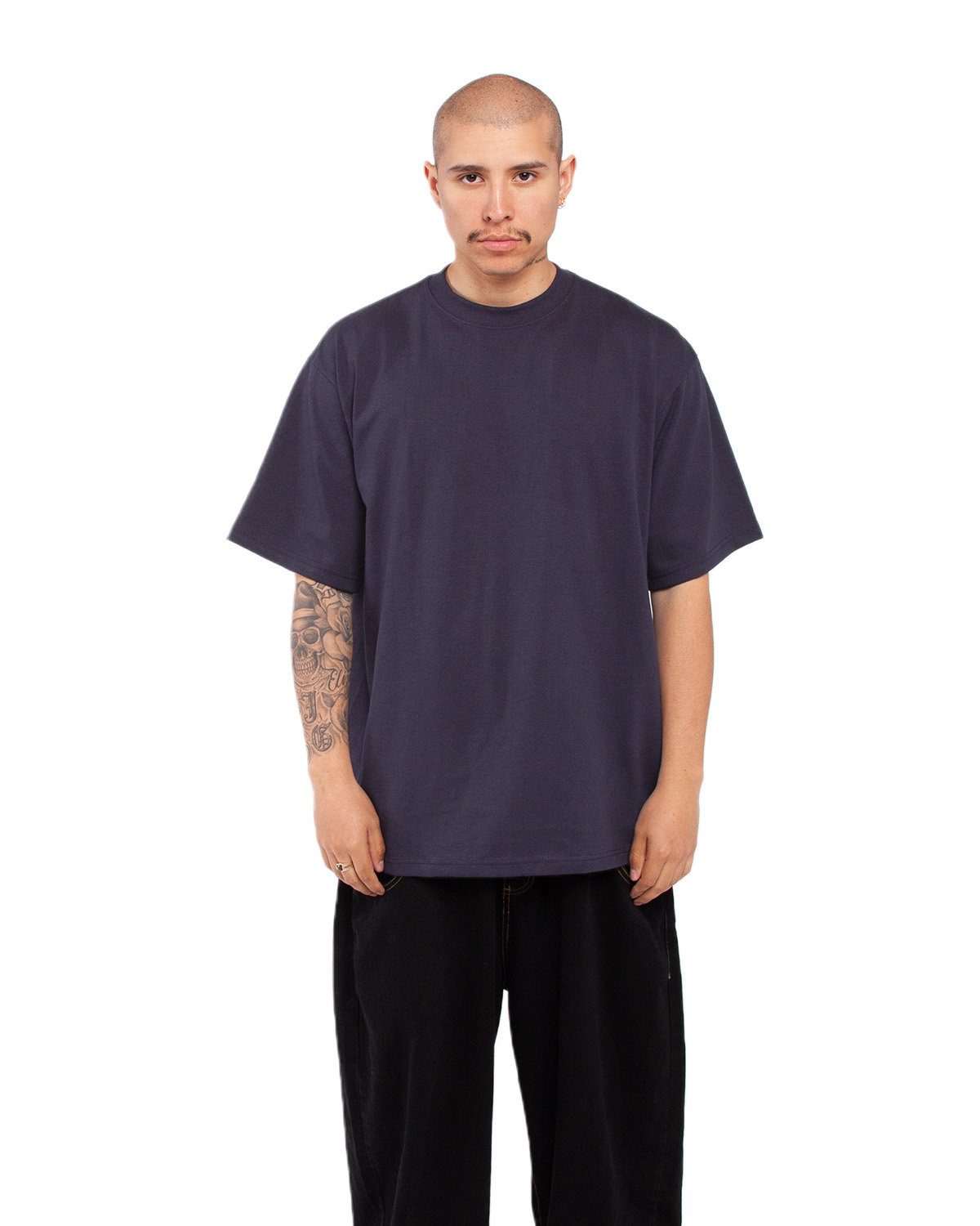 Shaka Wear Mens Max Heavy Weight Cotton Short Sleeve T-Shirt S~7XL