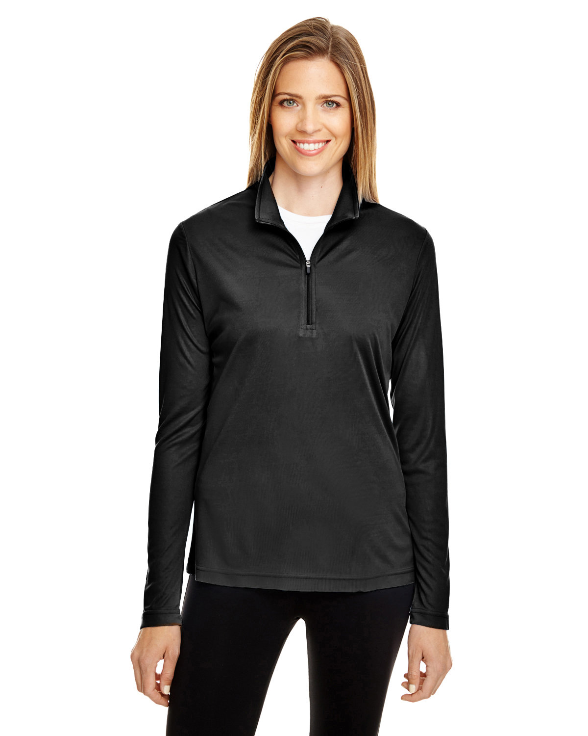 Hanes Womens Sport Performance Fleece Quarter Zip Sweatshirt, XL