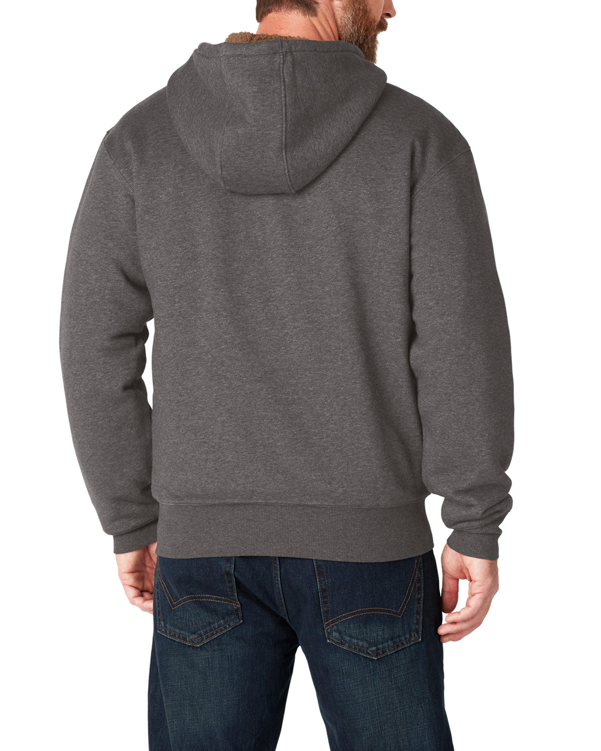 Dickies Men's Fleece-Lined Full-Zip Hooded Sweatshirt | alphabroder