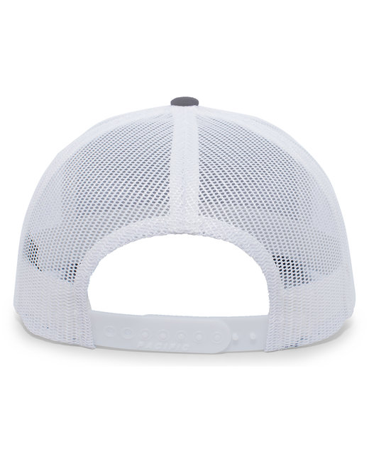 Pacific Headwear Trucker Snapback Hat | alphabroder