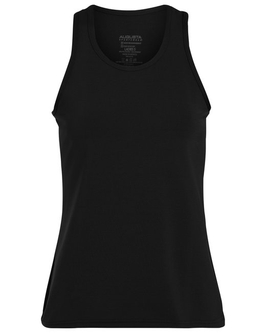 Augusta Sportswear Girls' Polyester Spandex Racer Tank | alphabroder