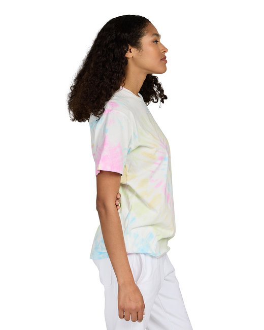 US Blanks Unisex USA Made Swirl Tie-Dye T-Shirt | alphabroder