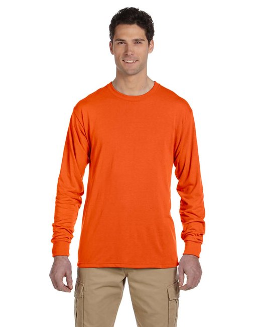 Jerzees Adult DRI-POWER® SPORT Long-Sleeve T-Shirt | alphabroder