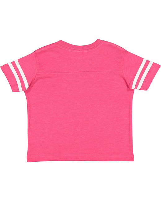 Rabbit Skins Toddler Football T-Shirt | alphabroder