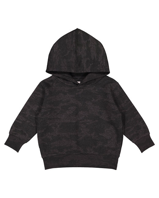 Rabbit Skins Toddler Pullover Fleece Hoodie | alphabroder