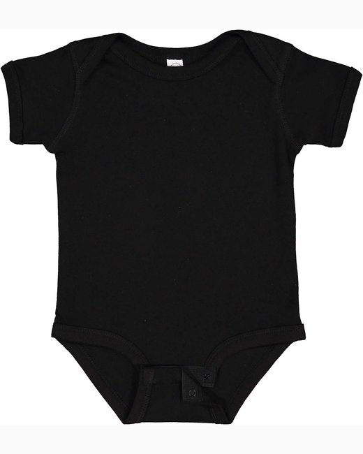 Rabbit Skins Infant Baby Rib Bodysuit | Alphabroder