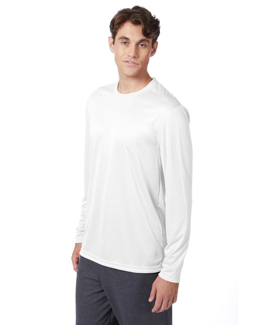 Hanes Adult Cool Dri With Freshiq Long Sleeve Performance T Shirt Us