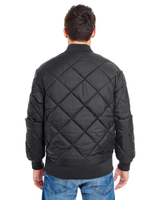 Dickies Men's Diamond Quilted Nylon Jacket | alphabroder