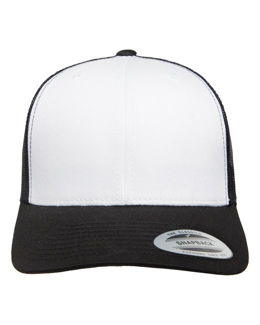 Yupoong YP Classics® Adult Adjustable White-Front Panel Trucker